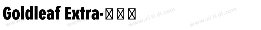 Goldleaf Extra字体转换 Goldleaf Extra字体转换